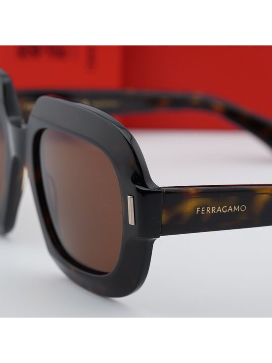 Salvatore Ferragamo SF2068SE 242 Butterfly Sunglasses - Havana / Brown main image 10